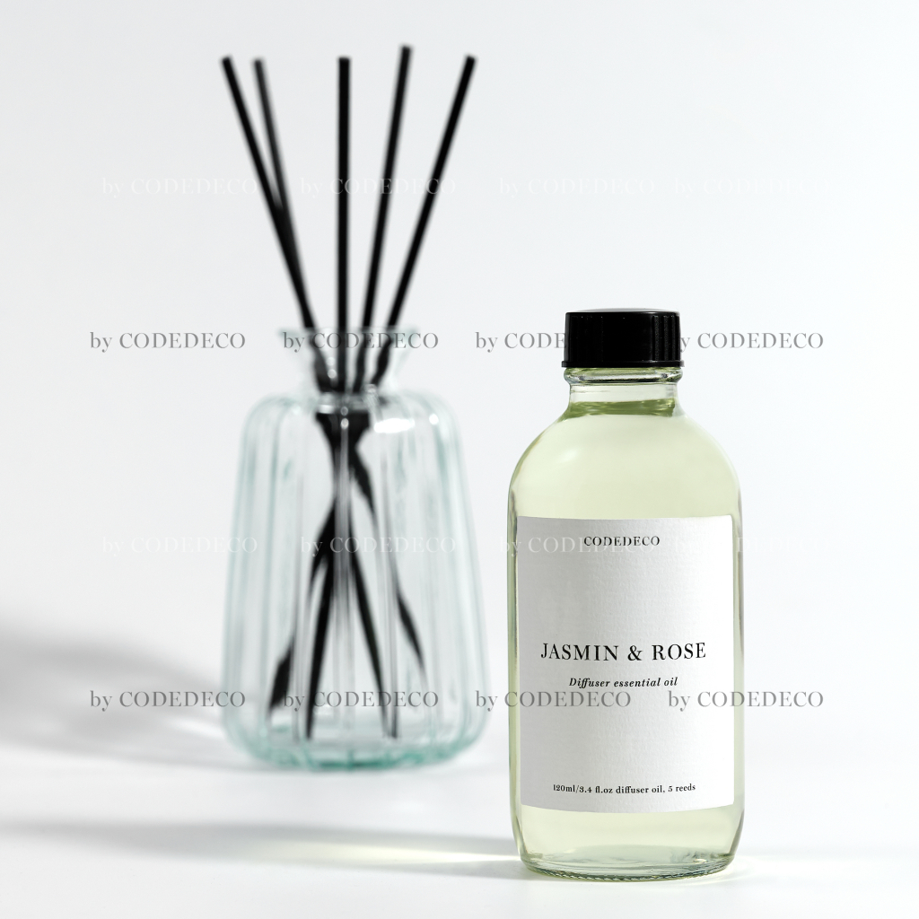 Tinh dầu thơm phòng CODEDECO Jasmin And Rose