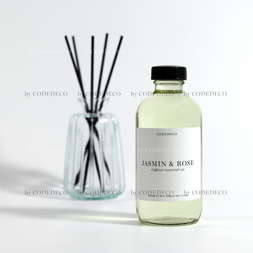 Tinh dầu thơm phòng CODEDECO Jasmin And Rose