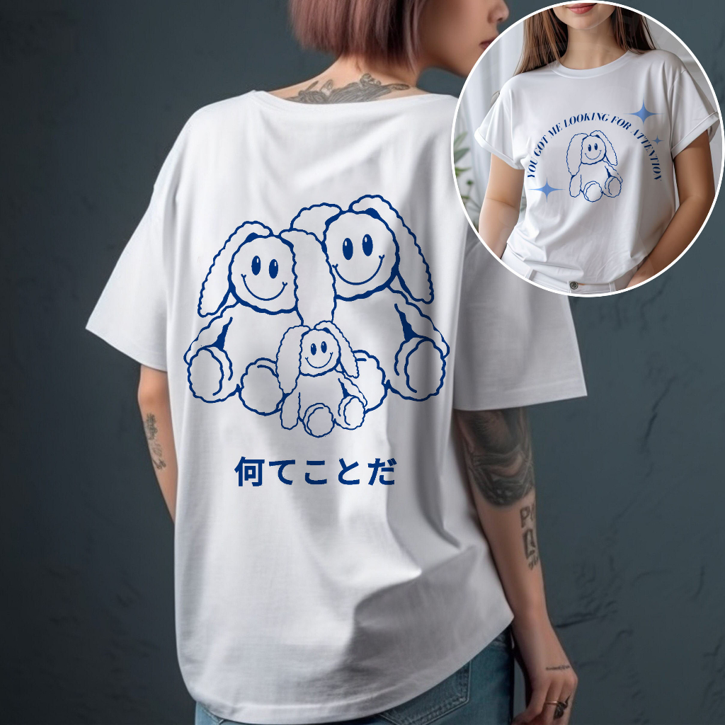 Áo Thun NewJeans K-Pop In 2 Mặt Unisex Nam Nữ