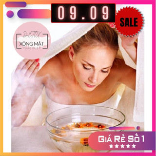 [SALE] SET 10 gói Xông mặt thảo dược đẹp da +tặng 2 gói DETOX giảm cân