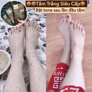 Tắm Trắng Cà Phê Cao Cấp ( loại xịn ) _ Tắm Trắng Cafe 3in1 Siêu Trắng