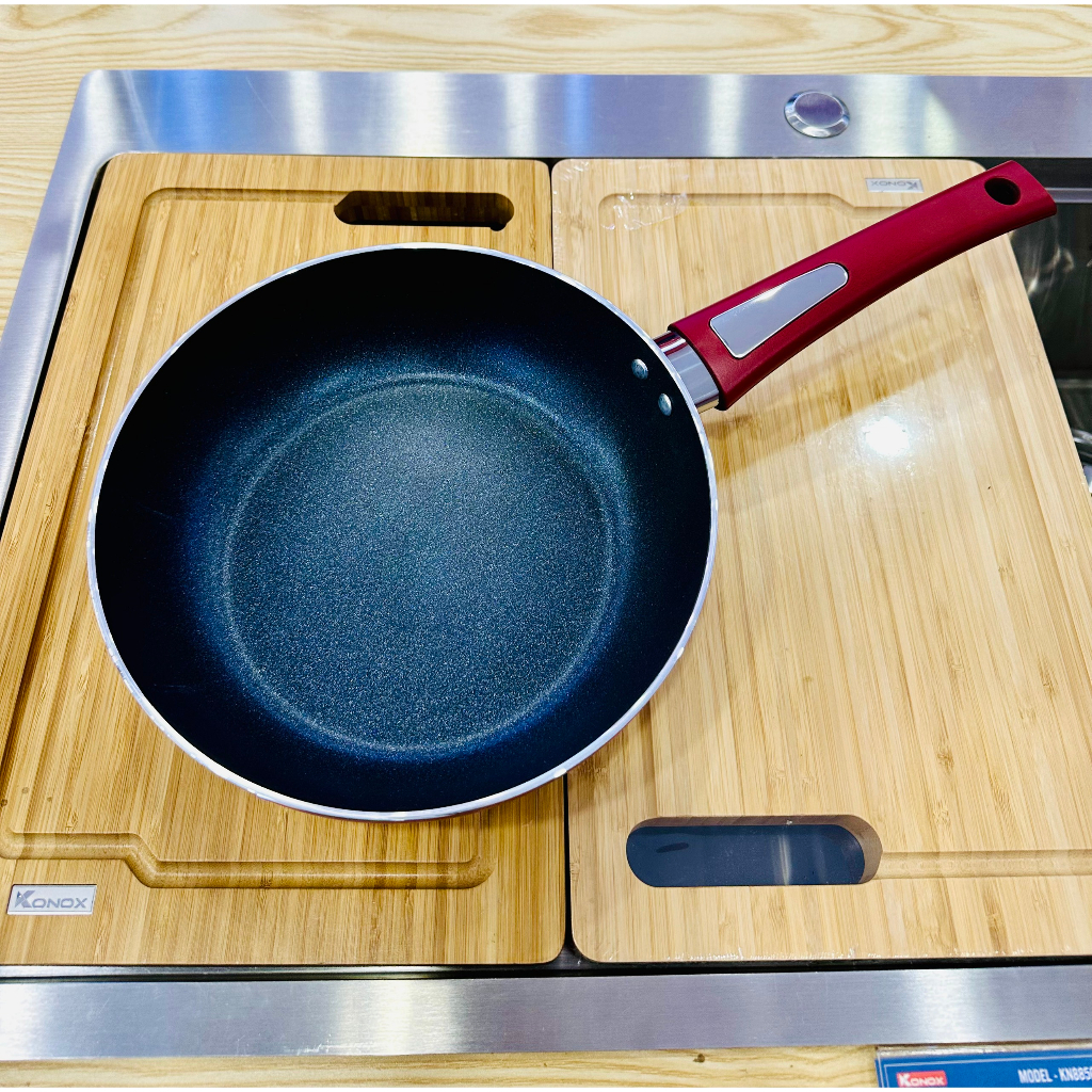 Chảo chống dính sâu lòng Elmich EL7102max- 20cm  EL7103max- 24cm  EL7104max- 26cm  EL7105max- 28cm