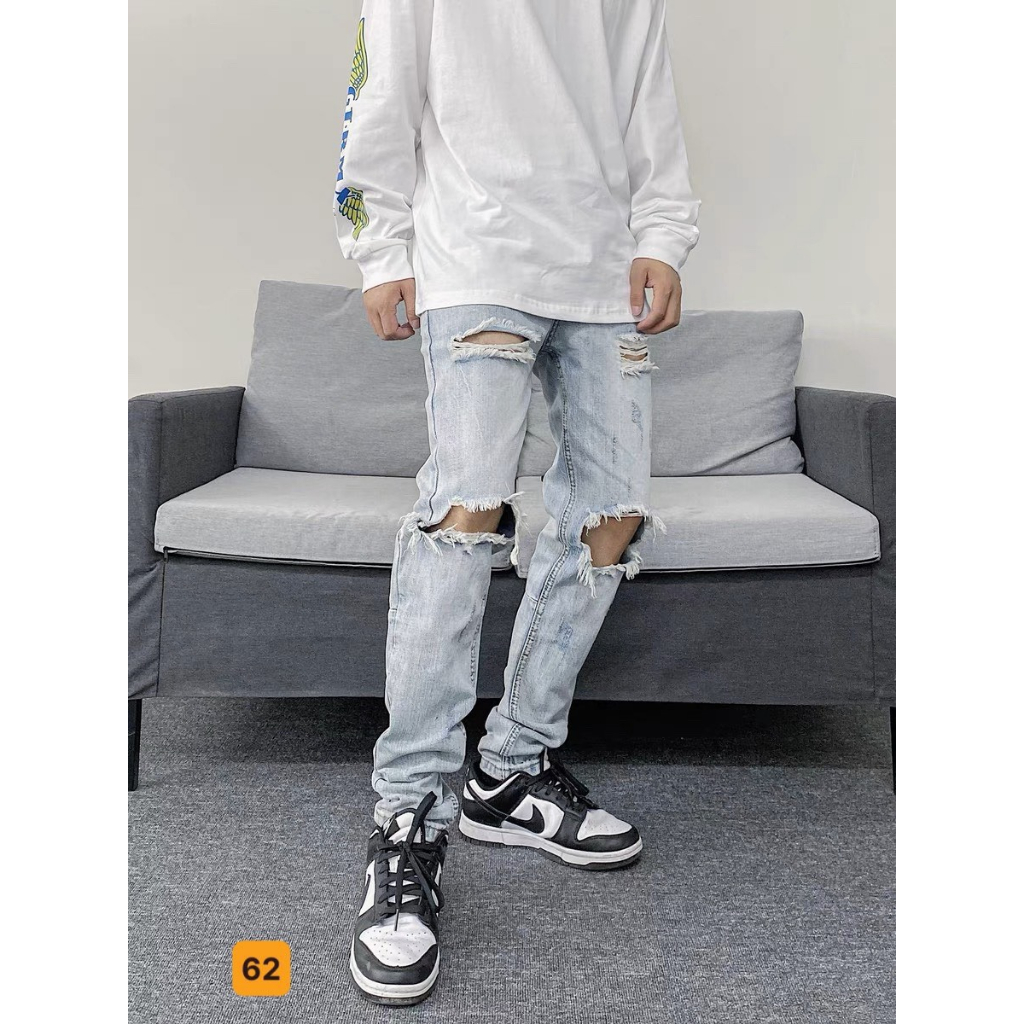 $ 8 MẪU quần jeans nam cao cấp HÀN QUỐC thời trang đẹp nhất 2021 bao đẹp y hình hàng chất lượng VNXK.