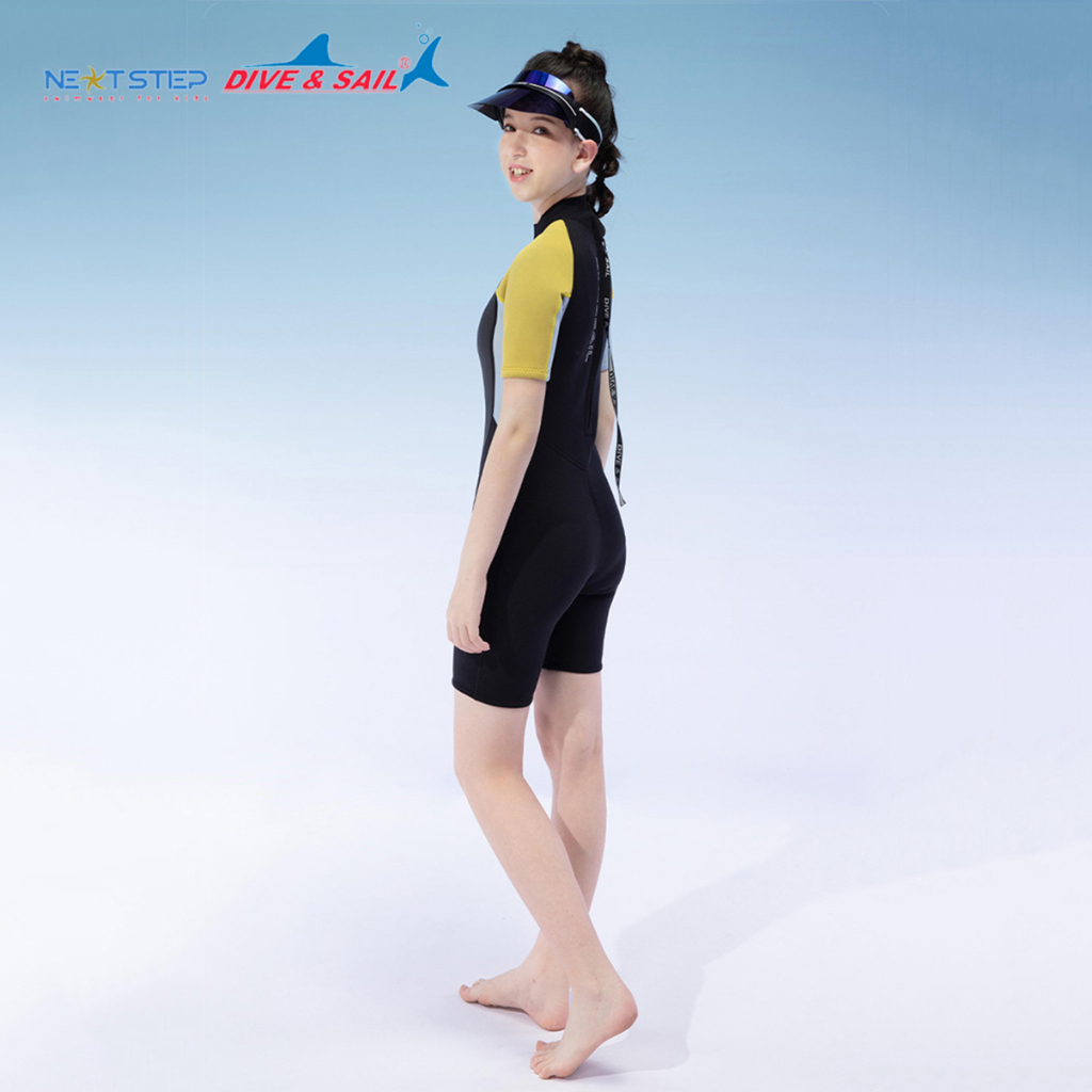 Đồ bơi giữ nhiệt chống nắng chống thấm nước chất liệu cao su Neoprene dày 2.5mm mẫu UNISEX size từ 27kg đến 55kg