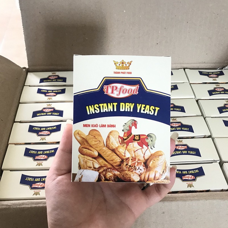 Men Khô Men Nở Làm Bánh Gói