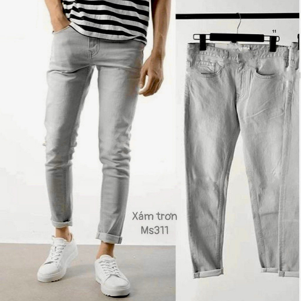 $ 8 MẪU quần jeans nam cao cấp HÀN QUỐC thời trang đẹp nhất 2021 bao đẹp y hình hàng chất lượng VNXK.