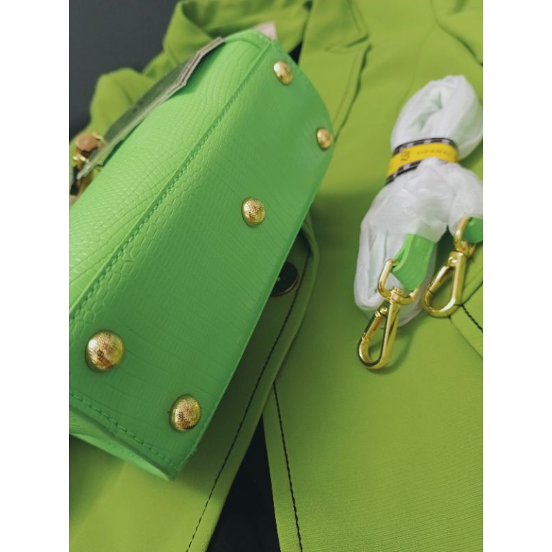 Túi YIFANXI  xách tay đeo chéo đeo vai quai giả trúc