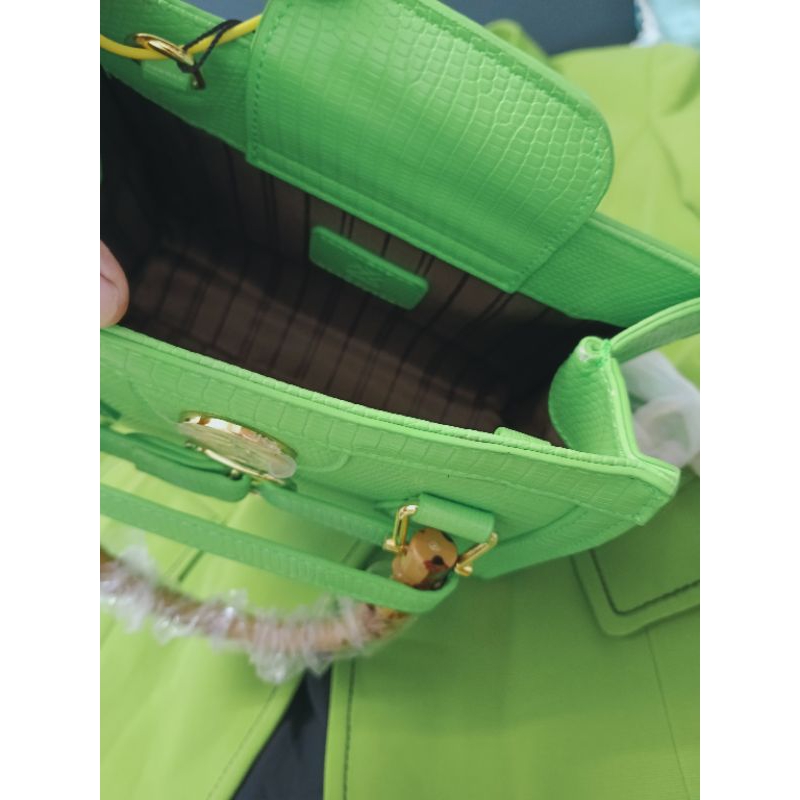 Túi YIFANXI  xách tay đeo chéo đeo vai quai giả trúc