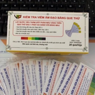 Que thử viêm phụ khoa