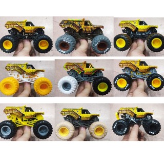 Xe Monster Jam mẫu Earth Quake tỉ lệ 1:64 không hộp