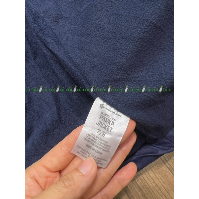 AK2342 Áo phao BT dư xịn mũ tháo rời