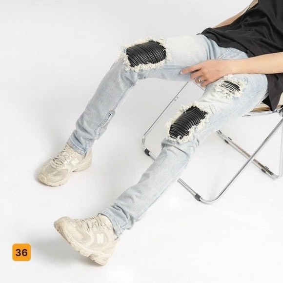 $$ 8 MẪU quần jeans dài nam VÁ DA cao cấp HÀN QUỐC thời trang đẹp nhất 2021 bao đẹp y hình hàng chất lượng VNXK.