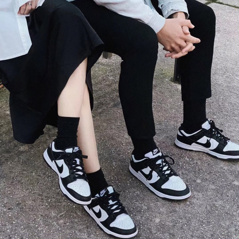 GIẦY NIKE DUNK LOW RETRO PANDA DD1391-100 CHÍNH HÃNG THỂ THAO DÀNH CHO NAM NỮ, DUNK LOW PANDA REAL FULLBOX
