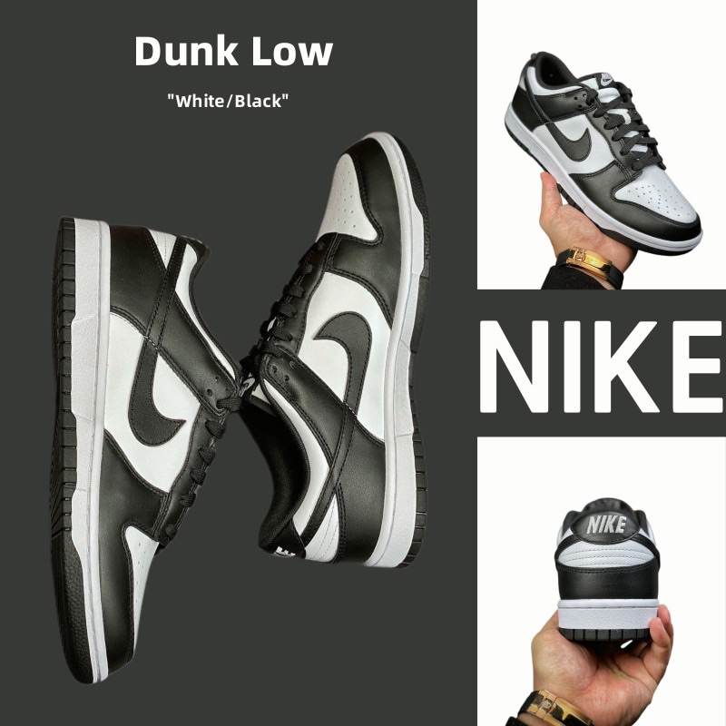 GIẦY NIKE DUNK LOW RETRO PANDA DD1391-100 CHÍNH HÃNG THỂ THAO DÀNH CHO NAM NỮ, DUNK LOW PANDA REAL FULLBOX
