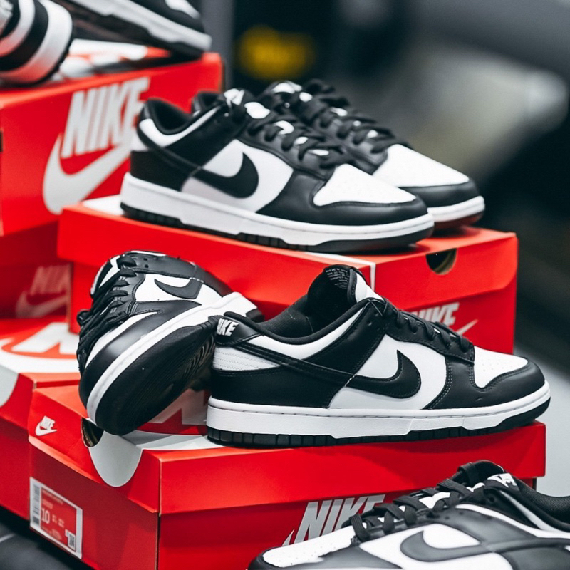 GIẦY NIKE DUNK LOW RETRO PANDA DD1391-100 CHÍNH HÃNG THỂ THAO DÀNH CHO NAM NỮ, DUNK LOW PANDA REAL FULLBOX