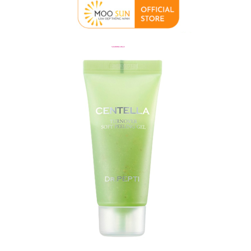 Gel Tẩy Tế Bào Chết Chiết Xuất Rau Má Dr.Pepti Centella Turnover Soft Peeling Gel 30ml