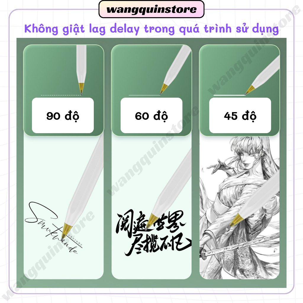 Đầu ngòi bút thay thế loại cao cấp cho bút Apple Pencil 1 và 2, ngòi bút gốc kim loại thế hệ 2024 chống ồn chống mòn