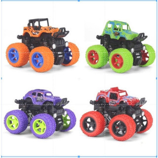 Ô Tô Đồ Chơi Địa Hình Chạy Đà GenKids - Xe Địa Hình Nhào Lộn Nhiều Màu Sắc Cho Bé Trai, Bé Gái