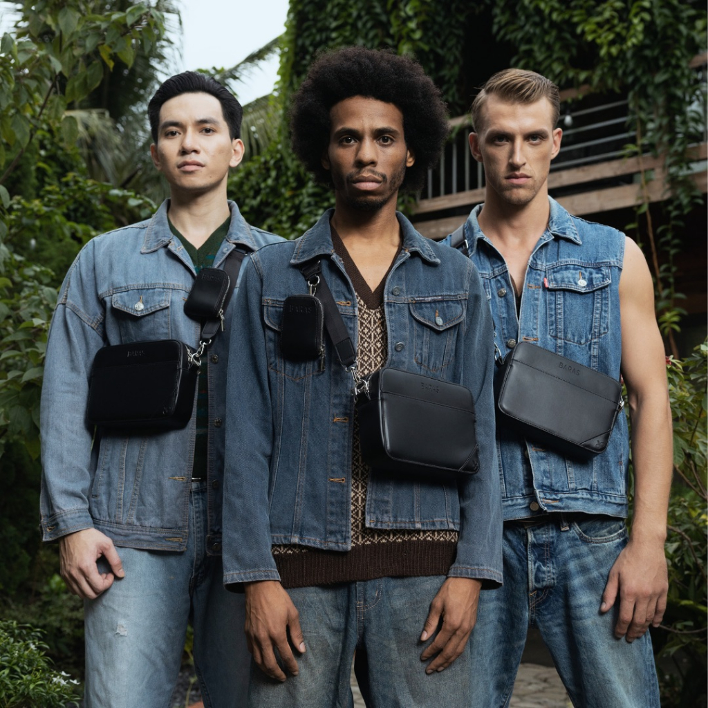 Túi đeo chéo da nam - Jackson Bag - BARAS VIETNAM - Túi đeo chéo thời trang