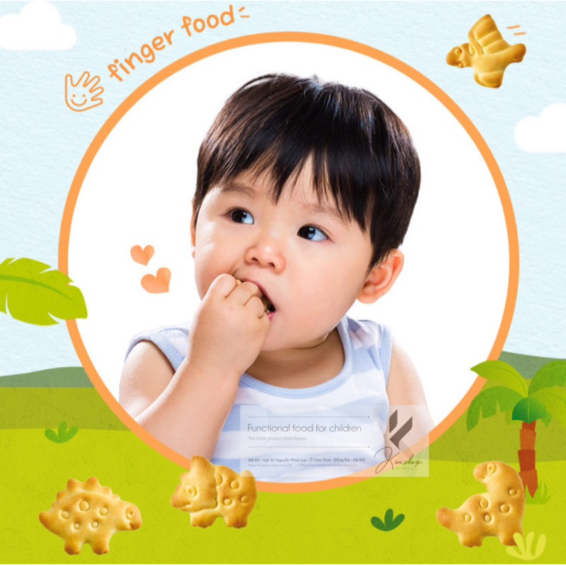 Bánh quy hình thú ILDONG cho bé