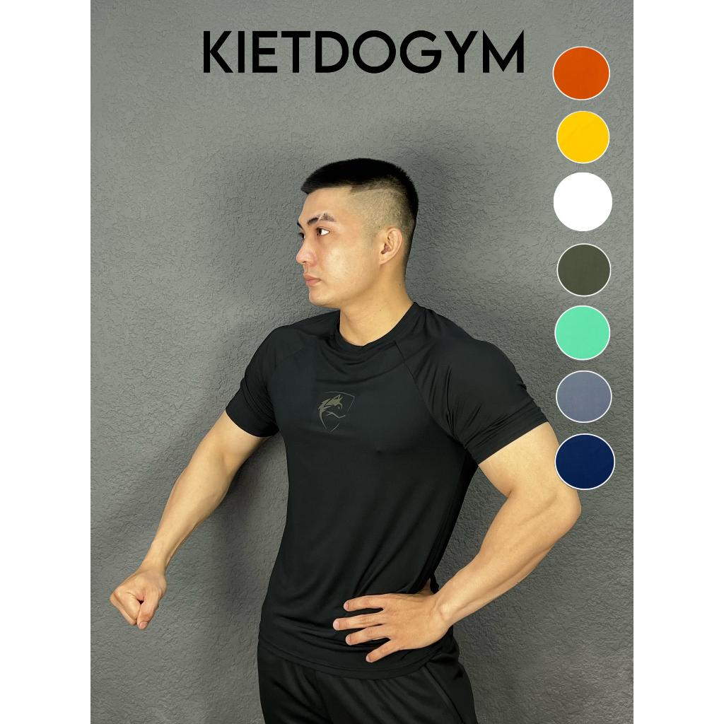 Áo Thể Thao Tập Gym Nam, Logo Phản Quang ALpha.lete (Mặc Ôm Body Lấy Giảm 1 Size)