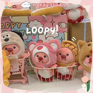 Móc khoá hải ly Loopy gia tộc nhiều mũ siêu mềm