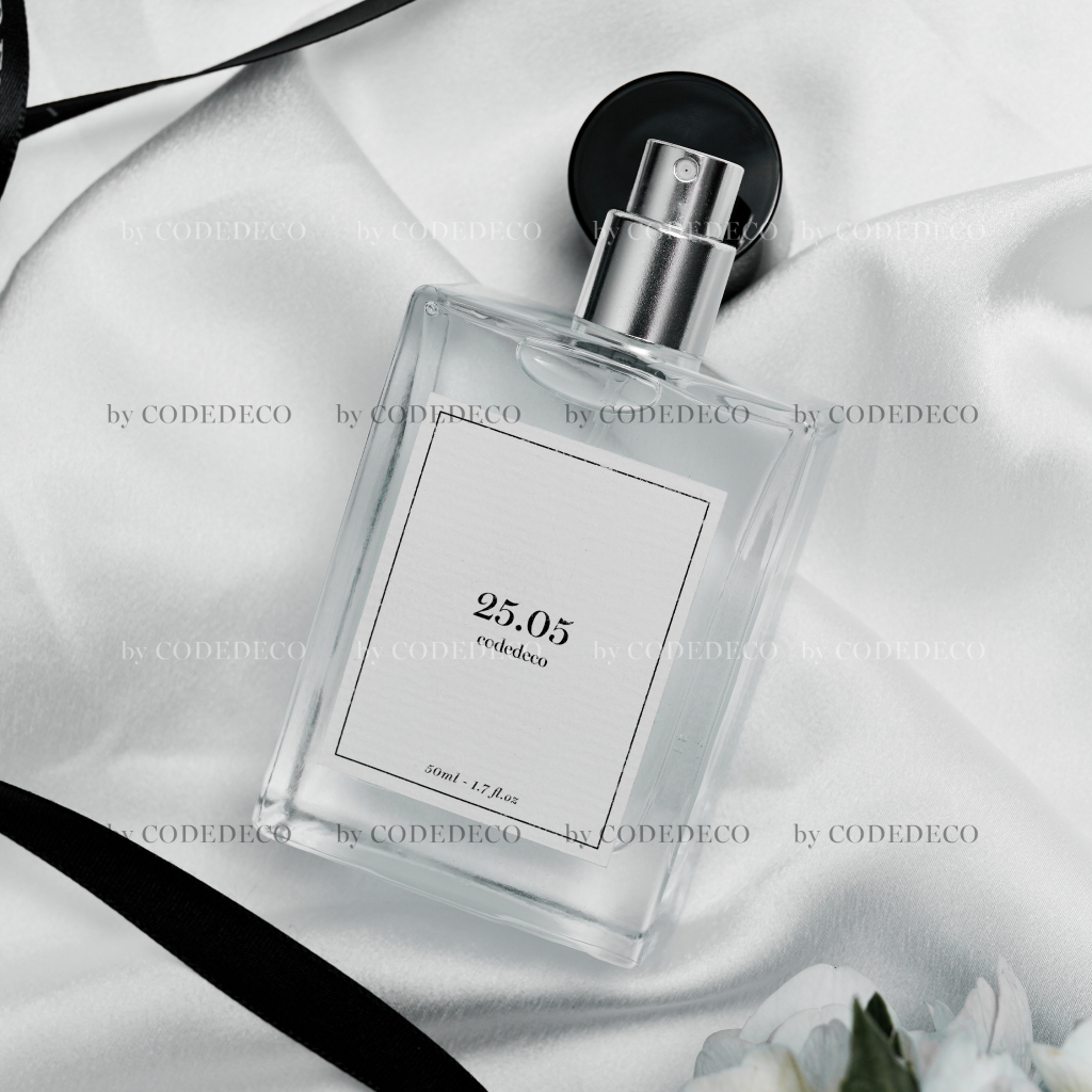 Tinh dầu nước hoa CODEDECO 25.05 nữ tính, trẻ trung, tươi mới 50ml