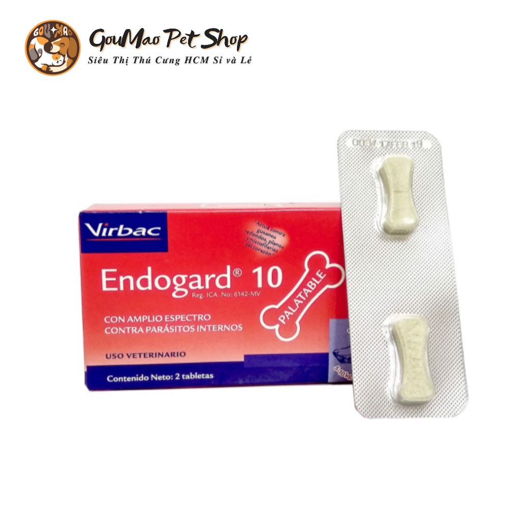 XỔ DUNG CHÓ CÚN ENDOGARD VIR.BAC