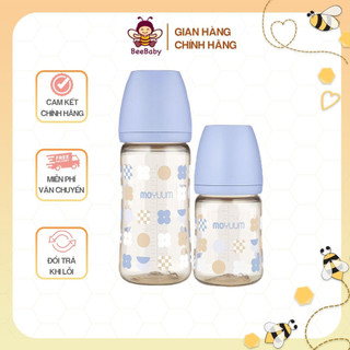 Bình Sữa Moyuum 170ml/270ml Hàn Quốc Hoa Tím chính hãng
