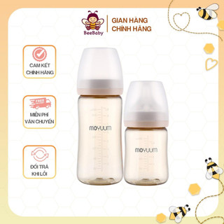 Bình Sữa Moyuum 170ml/270ml Hàn quốc Trơn chính hãng