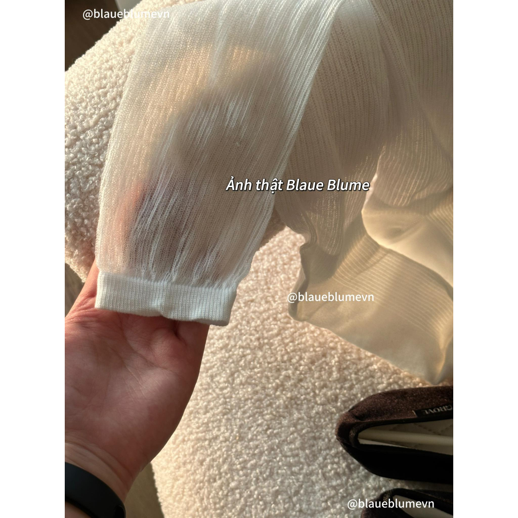 𝐁𝐥𝐚𝐮𝐞𝐁𝐥𝐮𝐦𝐞🦋  Vớ dài qua bắp chân/ Tất lưới vân sọc /  #balletcore mix MaryJane hay Ballet