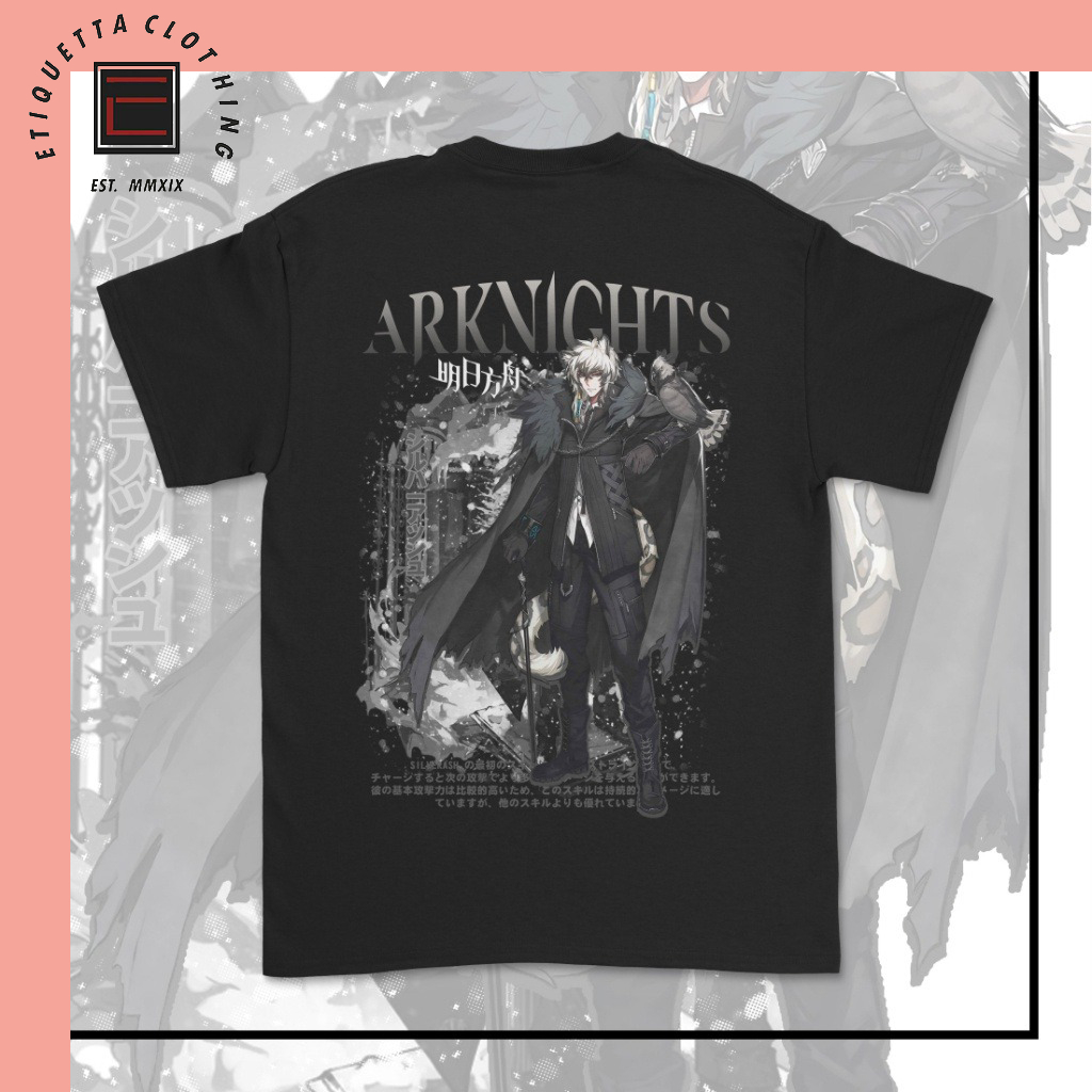 Áo Thun In hình Game Arknight SilverAsh cực chất giá rẻ mẫu HOT bán chạy.