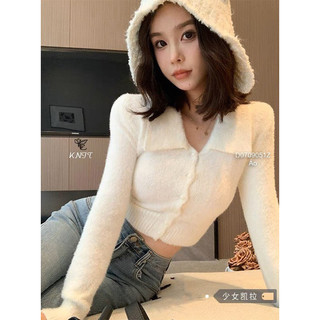 Áo len lông croptop 0923 thaotranshop90