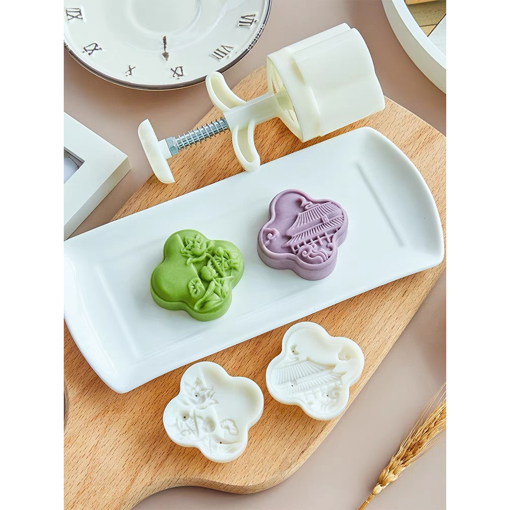 Khuôn lò xo bánh trung thu hàng thiết kế nhựa cao cấp mẫu mới nhất