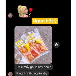 Bánh Tráng Phơi sương  Dẻo tôm cuộn bơ ngũ vị, Me lục vị 120g - Thèm Gì Cũng Có