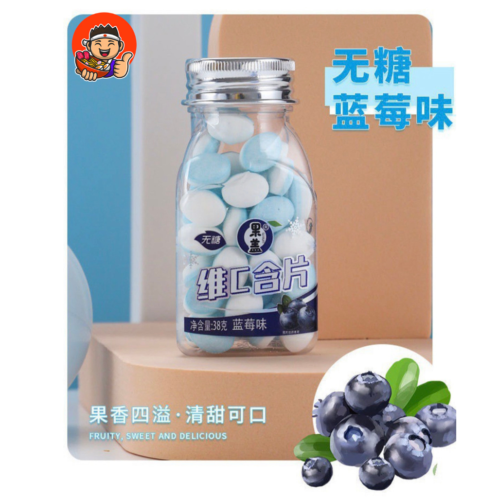 Kẹo Ngậm Bạc Hà thơm mát Vị Trái Cây/ giảm căng thẳng