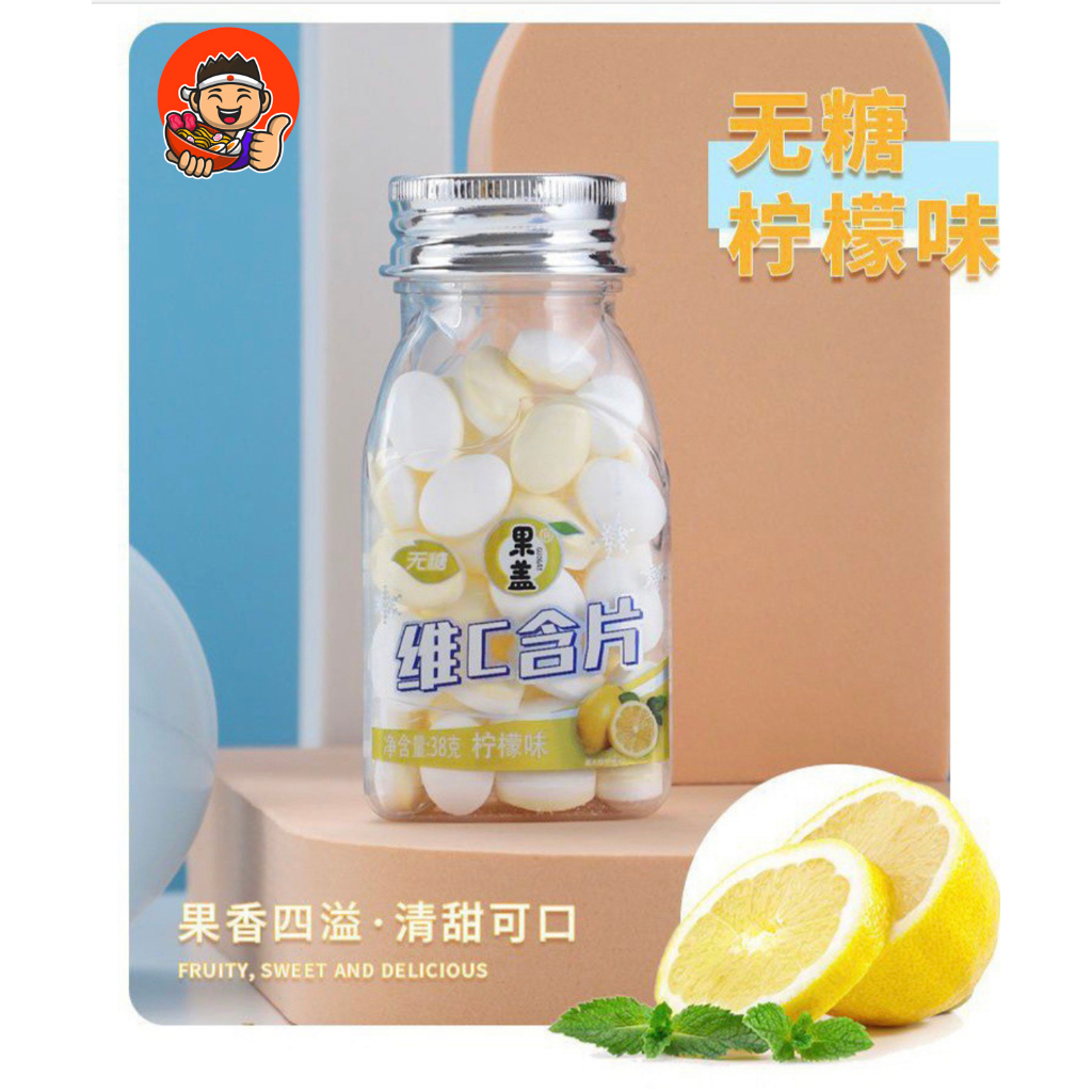 Kẹo Ngậm Bạc Hà thơm mát Vị Trái Cây/ giảm căng thẳng