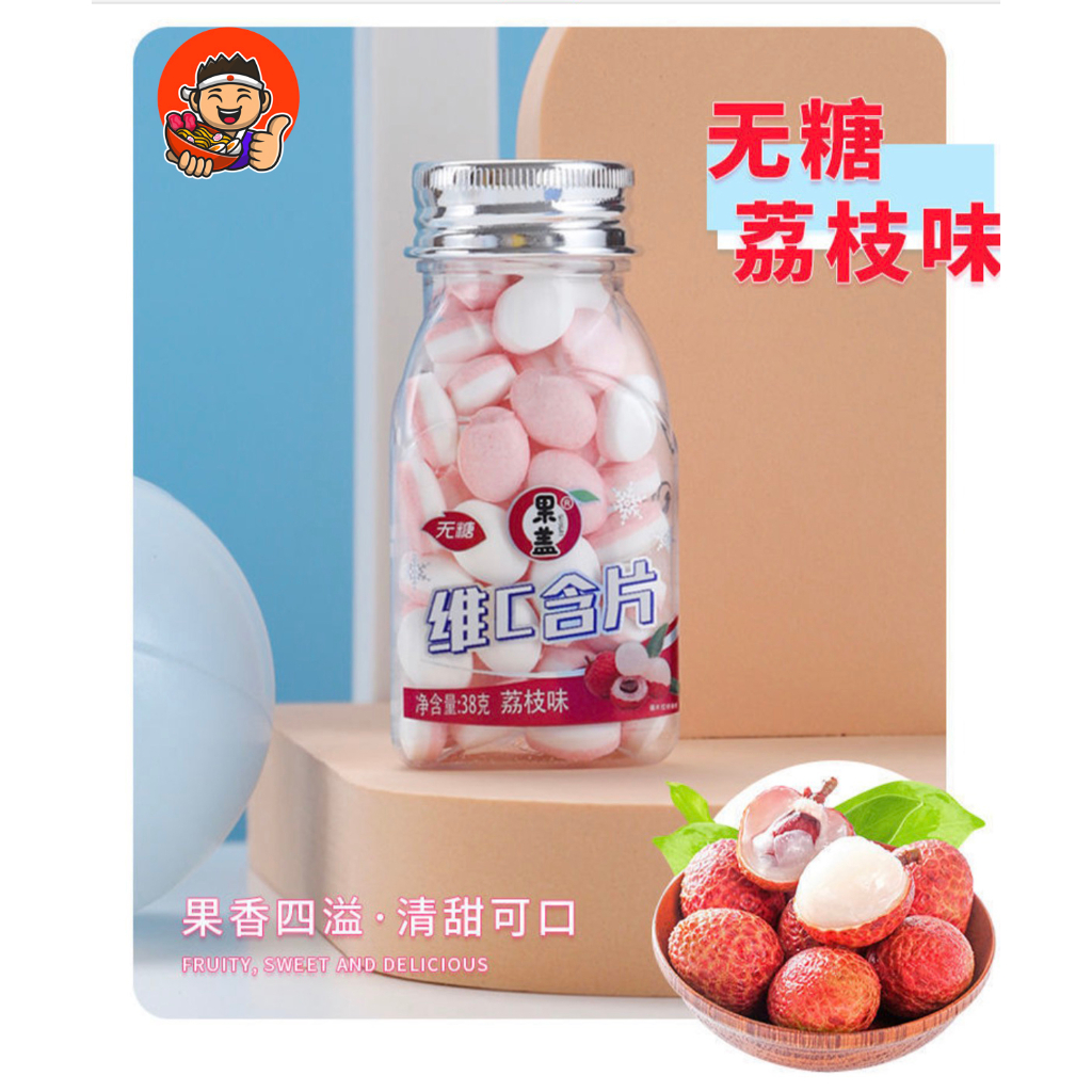 Kẹo Ngậm Bạc Hà thơm mát Vị Trái Cây/ giảm căng thẳng