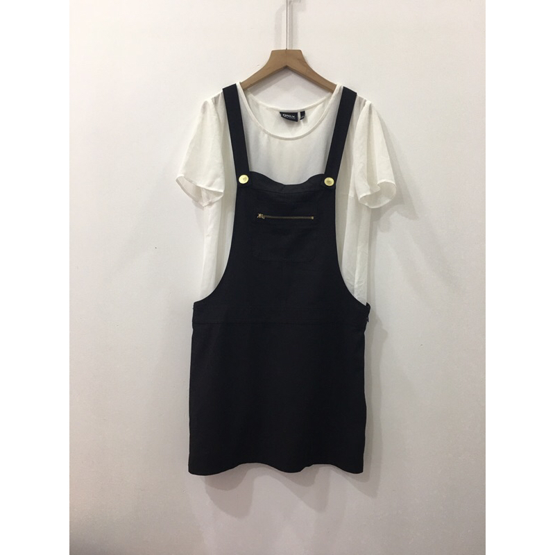 Yếm váy ngắn đen size M