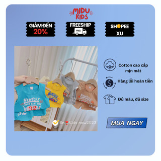 Quần áo bé trai New York size bé sơ sinh đến 5 tuổi chất cotton mềm mịn thoáng mát nhà MiDu Kid