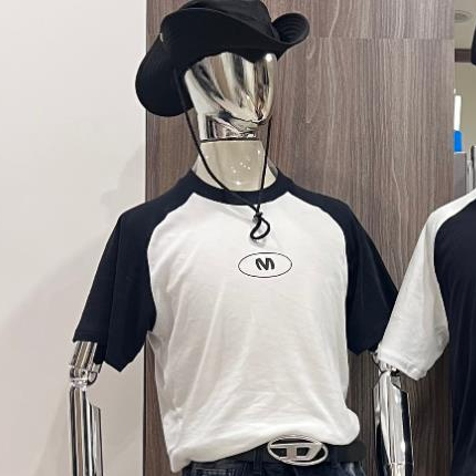 Áo Baby Tee Logo Boxy Mix Tay Nam Nữ Siêu hot Ver 2 - Vintage