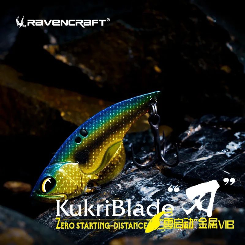 Mồi Câu Lure Cá Sắt KukirBlade Cam Kết Hàng Chính Hãng RAVENCRAFT