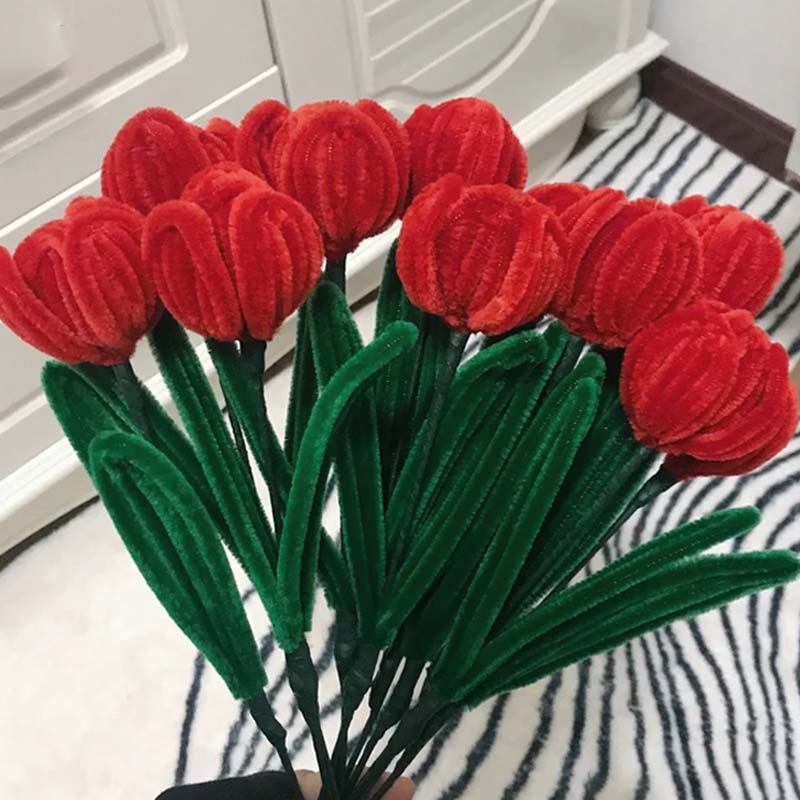 Hoa Tulip, Hoa lavende, hoa ly Derco Bằng Kẽm Nhung