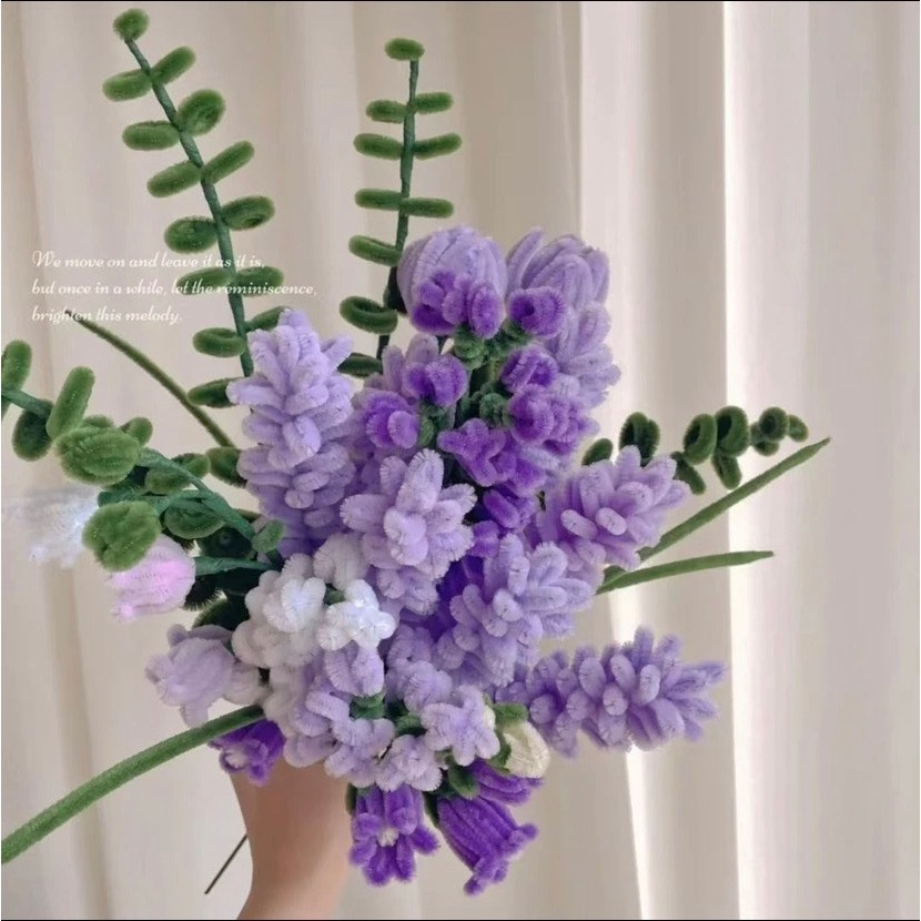 Hoa Tulip, Hoa lavende, hoa ly Derco Bằng Kẽm Nhung