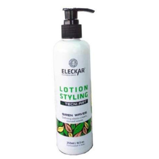 Lotion styling tạo lọn giữ nếp phục hồi tóc uốn Eleckar 250ml