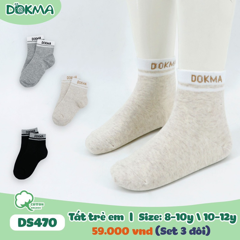 Tất trẻ em kids dokma sét 3 đôi