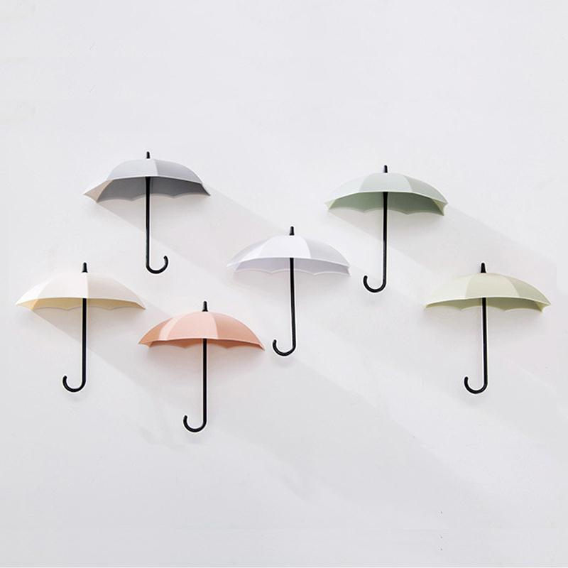 Combo 3 Móc Dán Treo Tường Hình Cây Dù Dễ Thương