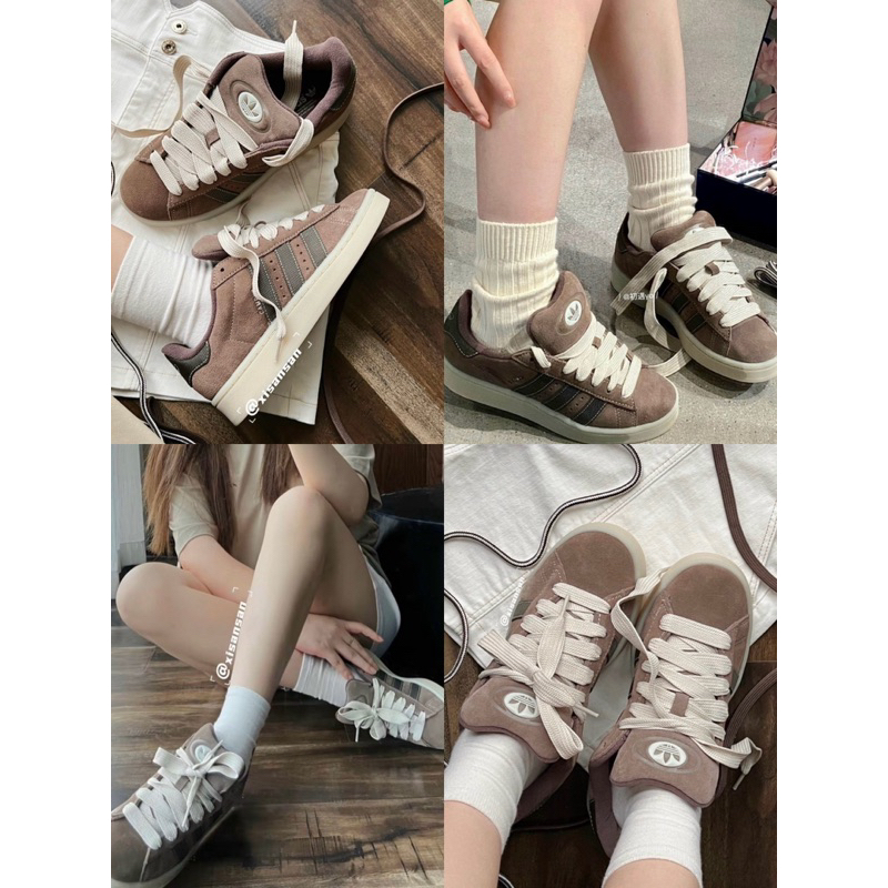 GIÀY THỂ THAO 𝐀𝐝𝐢.𝐝𝐚𝐬 𝐂𝐚𝐦𝐩𝐮𝐬 𝟎𝟎𝐬 '𝐁𝐫𝐨𝐰𝐧 CAO CẤP FULLBOX