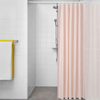 Rèm nhà tắm chống nước Luddhagtorn IKEA - Hồng