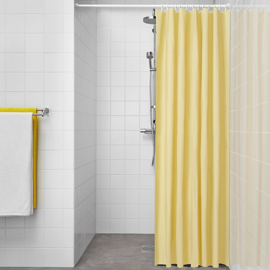 Rèm nhà tắm chống nước Luddhagtorn IKEA - Vàng